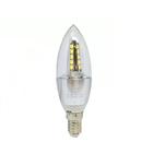 Lampada Led Vela Cristal E14 4W 6000K