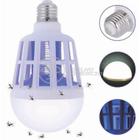 Lâmpada Luz Led Branco 15W Atrai Choque Mosquito Branco - AQUILAE