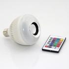 Lampada Luz Led Rgb Bluetooth Caixa Som Controle Remoto