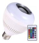 Lampada Luz Led Rgb Bluetooth Caixa Som Controle Remoto