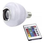 Lâmpada Luz Led Rgb Bluetooth Caixa Som + Controle - UNIVERSAL