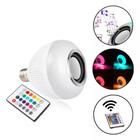 Lampada Musical Caixa Som Bluetooth Led Rgb Controle Wjl2 Luuk Young