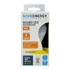 Lâmpada Neverstop de Led Bulbo 8W 2700K - Save Energy