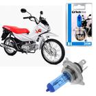 Lâmpada Para Honda Pop 110i Super Branca H4 35w Efeito Xenon Tech One