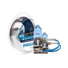 Lâmpada Philips Crystal Vision Ultra H3 4100K 12V 55W W5W - Par