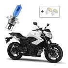 Lâmpada Shocklight Super Branca H4 para Moto YAMAHA XJ6 N 2010 2011 2012 2013 2014 2015 2016