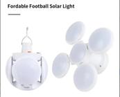 Lâmpada Solar Portátil Dobrável Luz 5 Modos Led Usb Solar