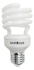 Lâmpada Spiralux 11w 127v 6500K Ourolux