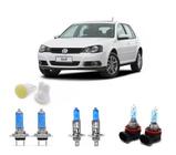 Lampada Super Branca Sport Line Vw Golf 2007 A 2013 Vw + Pingo T10