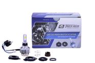 Lâmpada Super led 3D Moto H4 H7 6000k 12v 24v Efeito Xenon