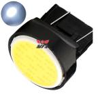 Lampada t20 cob led 1 2 polo 7440 7443 w21w branco 12v