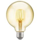 Lâmpada Vintage Filamente Led Decorativa Retrô Vintage Âmbar Globo G125 4W 320LM