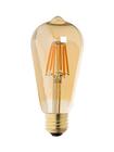 Lâmpada Vintage ST64 4.5w Bivolt Luz ambar ASUS