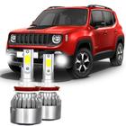 Lampadas 6000k Super Led Luz Alta Baixa Jeep Renegade