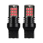 Lâmpadas de Freio e Ré LED Vermelhas e Âmbar (2 Unidades) - T20 7440 W21W 12V - Encaixe Universal