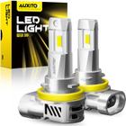 Lâmpadas de neblina AUXITO H8 H9 H11 30000LM 12V Pacote com 2