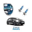 Lâmpadas Farol Baixo Citroën DS5 2013-2014 H7 CrystalVision Philips