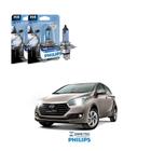 Lâmpadas Farol Hyundai HB20 Philips H4 BlueVision