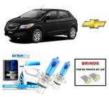 Lampadas Halogenas Super Branca para Farol Alto e Baixo com 8500K para Chevrolet Onix 2012 a 2021