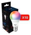 Lâmpadas Inteligente Pera E27 10W Neo Branca - RGB/Wifi
