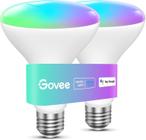 Lâmpadas Inteligentes Govee BR30 - 1200 Lúmens, Reguláveis (Pacote com 2)