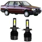 Lampadas led 6000k 7800 lumens fiat prêmio 1985 1995