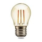 Lâmpadas LED G80 Retrô 4W Bivolt Ideal para Iluminação Decorativa Estilo Vintage - Luz Sollar