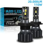 Lâmpadas LED para Farol de Carro 6000K - 20000lm - H7, H4, H1, H11, H8, H9, HB4, HB3, 9005, 9006 (12V)