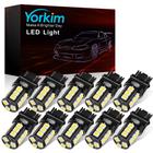 Lâmpadas LED Yorkim 3157 T25 Super Bright White x10