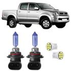 Lampadas milha hilux 2009 2010 2011 efeito xenon