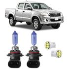 Lampadas milha hilux 2012/2015 efeito xenon