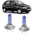 Lampadas super branca farol alto fiat palio 1996 a 2002