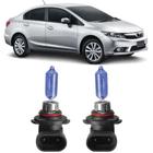 Lampadas super branca farol baixo honda new civic 2015