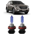 Lampadas super branca farol milha hyundai creta 2.0 2017