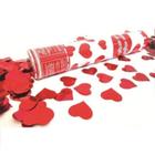 Lança Confete Chuva De Coração Vermelho 30cm