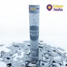 Lanca Confete Popper Hiperfesta 30cm Chuva De Prata