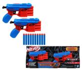 Lança Dardos Nerf Alpha Strike Claw Dual QS-4 - Com 2 Lançadores e 10 Dardos - Hasbro - F2468