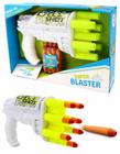 Lança Dardos Super Blaster Com Tambor Rotativo - Com 8 Dardos - Fan Fun - 18NT133