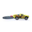 Lançador Chave Radical Hot Wheels Carro Amarelo F00034 Fun