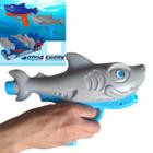 Lançador De Água Brinquedo Pistola Água Arminha Tubarão