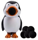 Lançador de Bolas de Espuma - Animal Poppers Pinguim caixa danificada - DTC