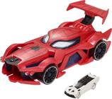 Lançador de web-car Toy Hot Wheels Marvel Spider-Man com carro