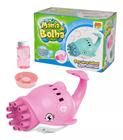 Lançador Mania De Bolha Golfinho Potente Dm Toys