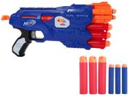 NERF Lança Dardos Elite Disrupter Vermelho Translúcido, com Tambor  Giratório - F2695 - Hasbro