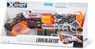 Lancador x-shot skin lockable blaster com bloqueio de senha - 16 dardos - candide