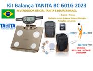 LANÇAMENTO - Balança de Bioimpedancia Tanita BC 601G PRO 2024 + Super Bolsa + Software Bioeasy