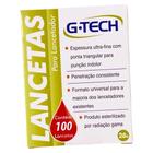 Lanceta para lancetador G-Tech II 28G - caixa com 100 unidad