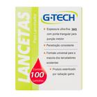 Lancetas G-Tech 30G 100 Unidades