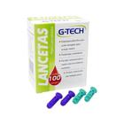 Lancetas G-Tech para Controle de Glicose 30G - Pacote com 100 Unidades