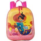 Lancheira Costas 3D Princesa Jasmine Impermeável Meninas - Maxtoy